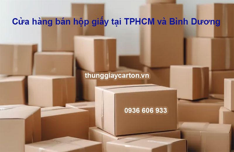 Cửa hàng bán hộp giấy