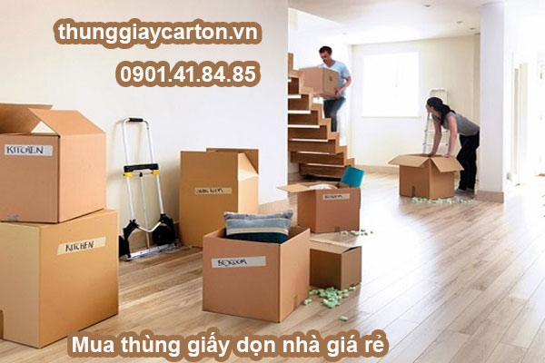 Mua thùng giấy dọn nhà