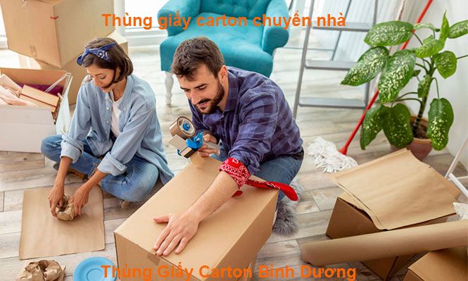 Thùng giấy carton chuyển nhà