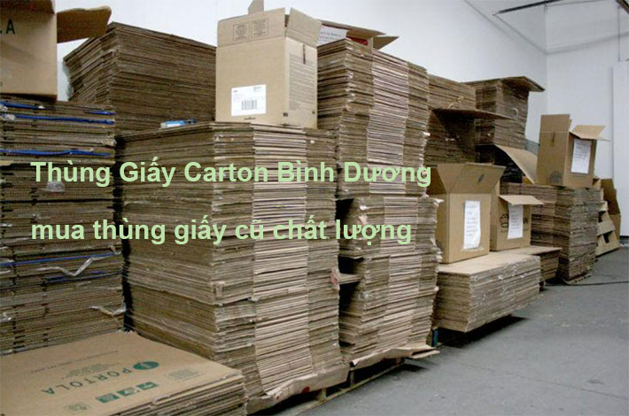 mua thùng giấy cũ chất lượng