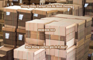 Mua thùng carton giá rẻ ở đâu?