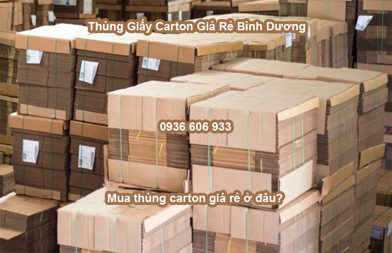 Mua thùng carton giá rẻ ở đâu?