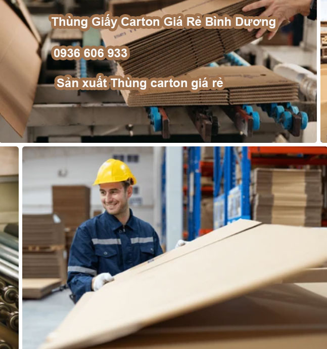 Sản xuất Thùng carton giá rẻ