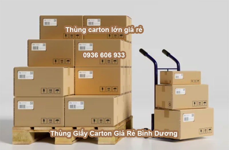 Thùng carton lớn giá rẻ